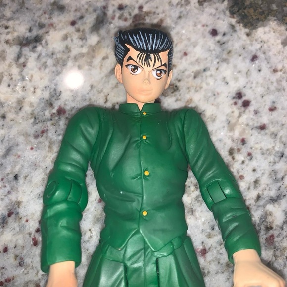 Yu Yu Hakusho Yusuke Urameshi 7 1/2” vintage Figure YT/ SFP Fun IF China Rare - Picture 3 of 8
